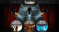 Desktop Screenshot of fusiontalentgroup.com